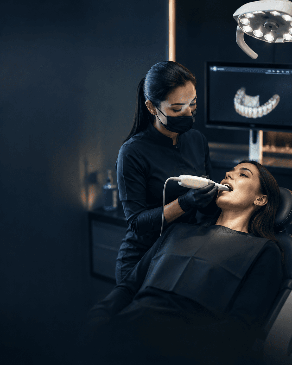 Sillón dental de alta tecnología en Clínica Dental Élite Mérida